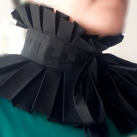 تصویر یقه حجاب مجلسی 