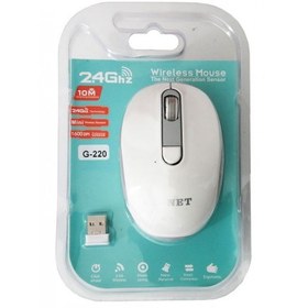 تصویر موس بی سیم دی نت DT220 D-Net DT220 Wireless 2.4Ghz Mouse