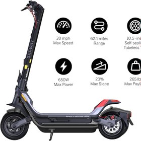 تصویر اسکوتر Segway Ninebot P100S Electric KickScooter موتور 1350 واتی و 500 واتی 