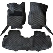 تصویر کفپوش گلدوزی بی ام دبلیو ix3 موکت دار شش بعدی 