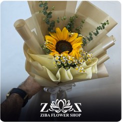 تصویر دسته گل تنهاگل 