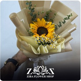 تصویر دسته گل تنهاگل 