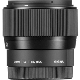 تصویر لنز سیگما 56mm f/1.4 DC مناسب برای دوربین های سونی Sigma 56mm f/1.4 DC DN Contemporary Lens for Sony E