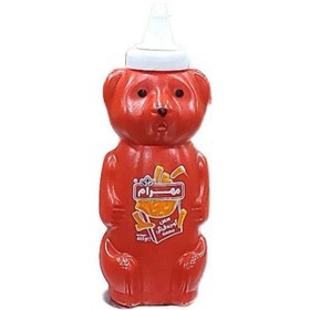 تصویر سس گوجه فرنگی مهرام ۴۵۵ گرمی 