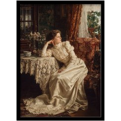 تصویر تابلو مدل پرتره کلاسیک کد 3368 | تابلو فریم‌چاپ، تابلو بوم 