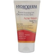 تصویر هیدرودرم ژل شست و شوی صورت مناسب برای پوست های چرب وجوشدار و حساس ا Hydroderm Facial Cleansing Gel Oily & Acneic Skins Hydroderm Facial Cleansing Gel Oily & Acneic Skins