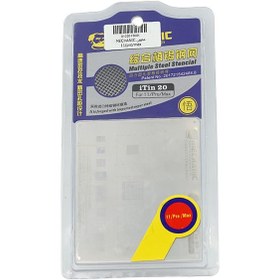 تصویر شابلون آی سی آیفون مکانیک مدل MECHANIC iTin 20 مناسب مدل های iPhone 11, 11 Pro/Pro Max 