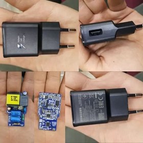 تصویر شارژر دیواری s10سامسونگ Samsung s10 charger adapter