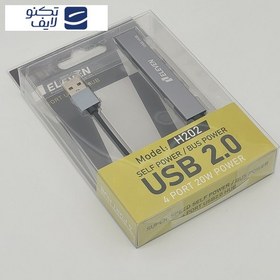 تصویر هاب USB 2.0 ایلون 4 پورت مدل H202 ELEVEN H202 HUB USB2.0