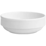 تصویر پیاله چینی زرین سفید (سایز 14) Zarin Iran Hotel-49 White 1 Piece Porcelain bowl 14