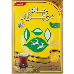 تصویر چای سیاه دو غزال با طعم هل وزن ۵۰۰ گرم 