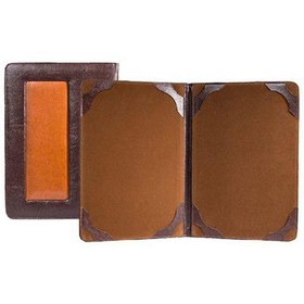 تصویر منوی رستوران چرم قابدار دوختی کد 201 