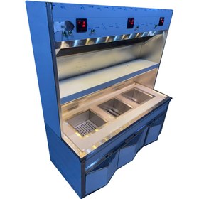 تصویر سرخکن بلژیکی 3 لگنه 