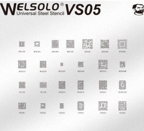 تصویر شابلون آی سی یونیورسال WELSOLO VS05 power ic WELSOLO VS05 power ic