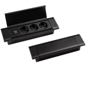 تصویر سه راهی کابینتی ملونی مدل 10100 با ۳ عدد پریز 