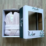 تصویر حوله تن پوش کلاه دار اقتصادی دایموند کالباسی روشن GL سایز L(125) 