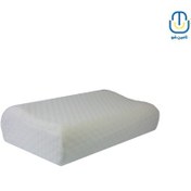 تصویر بالشت طبی مموری فوم سوپر موج کامفی لایف سایز ایکس لارج comfy life x Large size super wave memory foam medical pillow