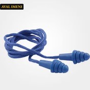 تصویر صداگیر ۴ پله قوطی دار طرح Elevex رنگ آبی 