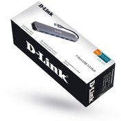 تصویر هاب 7 پورت USB 3.0 دی لینک مدل DUB-1370 D-LINK 7-Port USB 3.0 Hub DUB-1370