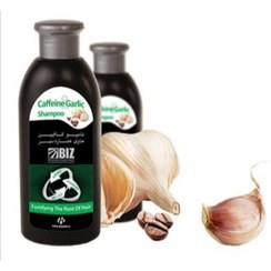 تصویر شامپو کافئین سیر بیز وزن 300 گرم ا BIZ Caffeine & Garlic Shampoo BIZ Caffeine & Garlic Shampoo