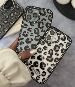 تصویر قاب پلنگی نگین دار (کدC2104) 