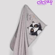 تصویر ست حوله دو تکه پاپو مدل تن تن 