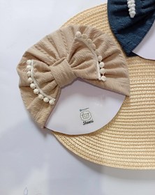 تصویر توربان نوزادی و بچگانه - طوسی 