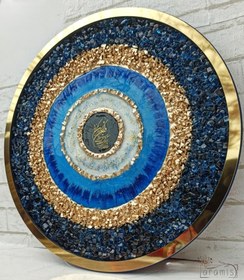 تصویر تابلوی دیواری چشم نظر رزینی - قطر 