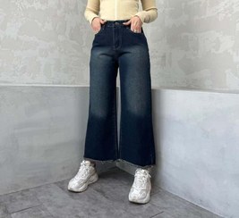 تصویر شلوار واید سرمه ای تینتی 