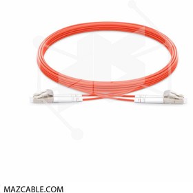 تصویر پچ کورد 2 متری فیبرنوری LC-LC Duplex Multi-Mode 