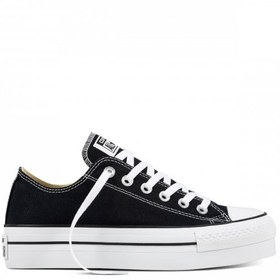 تصویر کانورس پلتفرم بدون ساق ویتنام اصل Platform converse low top black