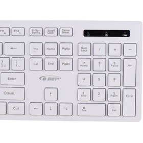 تصویر کیبورد بی سیم دی نت DT-999 D-Net DT-999 Wireless Keyboard