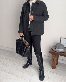 تصویر جکت فوتر Blanco (ذغالی) 