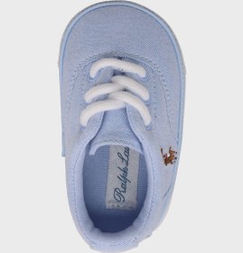 تصویر کفش‌ ورزشی بنددار نوزاد کیتون برند polo ralph lauren Infant Keaton Lace Up Sneakers