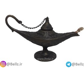 تصویر چراغ پیسوز برنجی (چراغ جادو) 