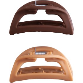 تصویر کلیپس روزمره تم قهوه ای 