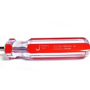 تصویر پیچ گوشتی چارسو مگنتی جتک مدل LC6-100 