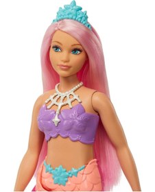 تصویر عروسک پری دریایی باربی دریم‌توپیا برند barbie Barbie Dreamtopia Mermaid Doll