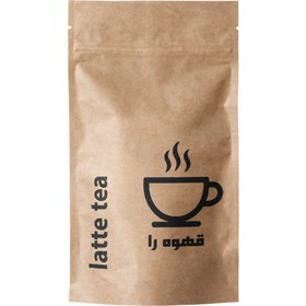 تصویر چای لاته 