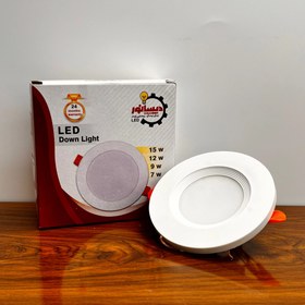 تصویر پنل بک لایت 7 وات برش 5 سانت - آفتابی 