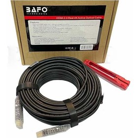 تصویر کابل HDMI دی ام ۴۰ متر اپتیکال ۴K 