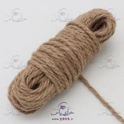 تصویر نخ قیطان کنفی حدود 4 میل تابیده (کلاف 20 متری) 