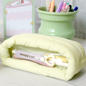 تصویر جامدادی پفکی آبی 