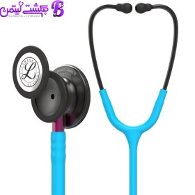 تصویر گوشی پزشکی لیتمن کلاسیک 3 فیروزه ای دودی 5872 