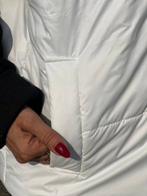 تصویر پافر زنانه سفید 