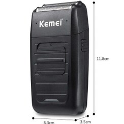 تصویر ماشین اصلاح موی سر و صورت کیمی مدل KM-1102 اصلی ا Kemei KM-1102 Kemei KM-1102