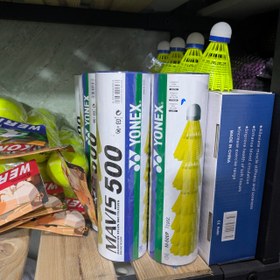 تصویر توپ بدمینتون یونکس MAVIS 500 یک عددی 