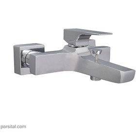 تصویر شیر حمام کی دبلیو سی مدل اراتو کروم kwc-faucet-erato-bath-chrome