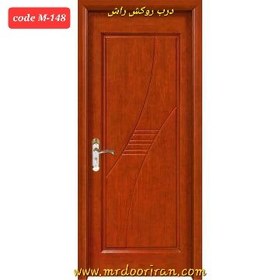 تصویر درب روکش راش مدل لوکس ۹ / کد M-148 