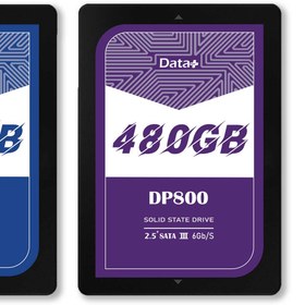 تصویر حافظه اس اس دی اینترنال دیتاپلاس مدل DP800 با ظرفیت ۱۲۰ گیگابایت Data+ DP800 120GB SSD Internal Drive